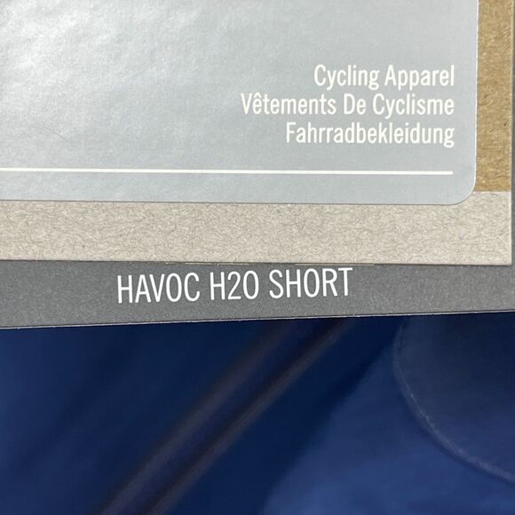 Giro Mountain Cycling Havoc H2O Shorts Womens 6 Midnight Blue Logo Nylon Racing - Picture 13 of 16